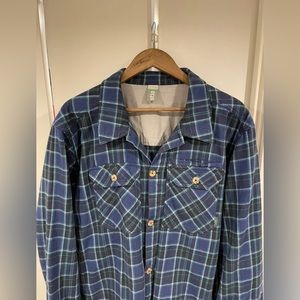 Stio Men's Hutkeeper Flannel Shirt Jacket XXL